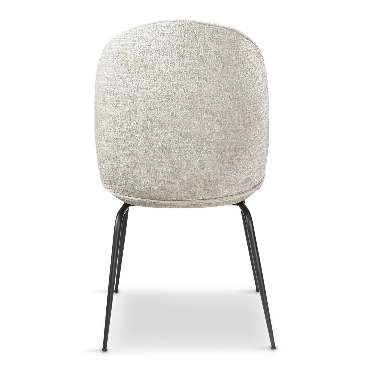 Amalfi Dining Chair in Matte Black Frame