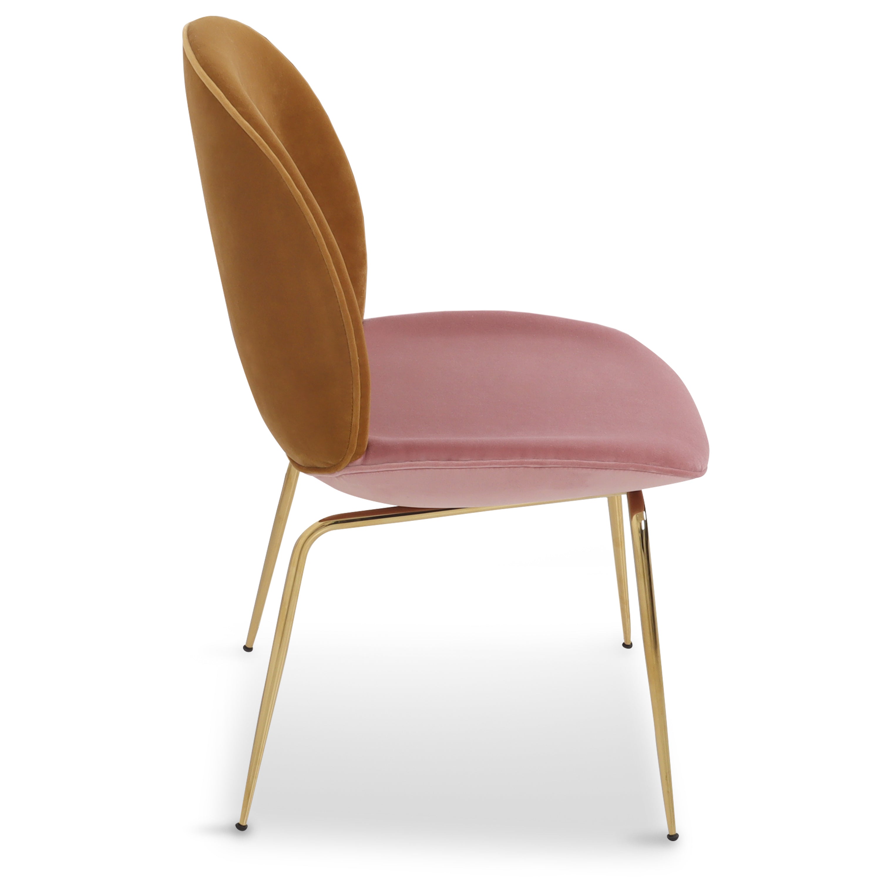 Amalfi Dining Chair in Duo Tone Velvet